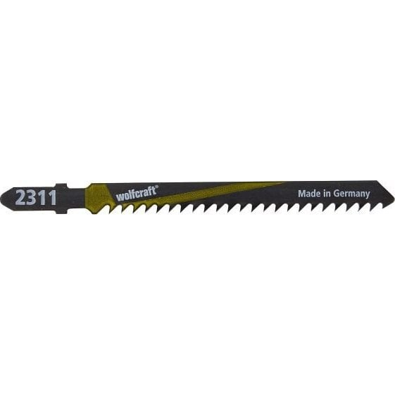 Fűrészlap szúrófűrészhez HCS (fához/műanyaghoz), vágó hossz: 75 mm, 2 db, Wolfcraft 2311000 (WF2311000)