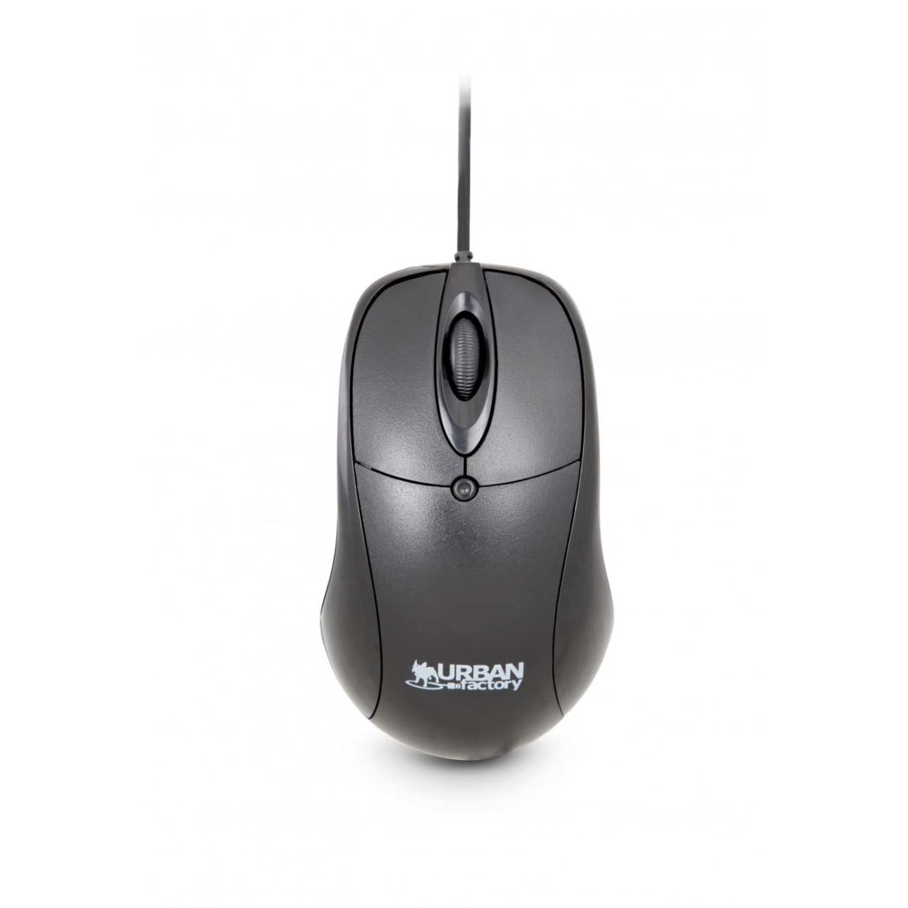 Urban Factory Big Crazy vezetékes optikai egér fekete USB (BCM01UF)
