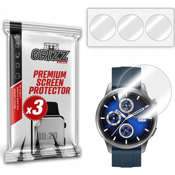  GrizzGlass Folia hydrożelowa GrizzGlass Hydrofilm do Realme Watch S2