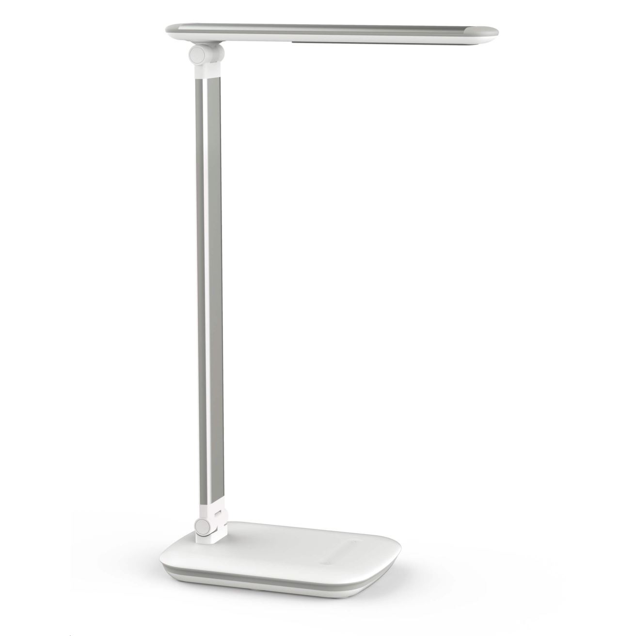 Maul Jazzy asztali lámpa USB kimenettel fehér (8201802) (Maul 8201802)
