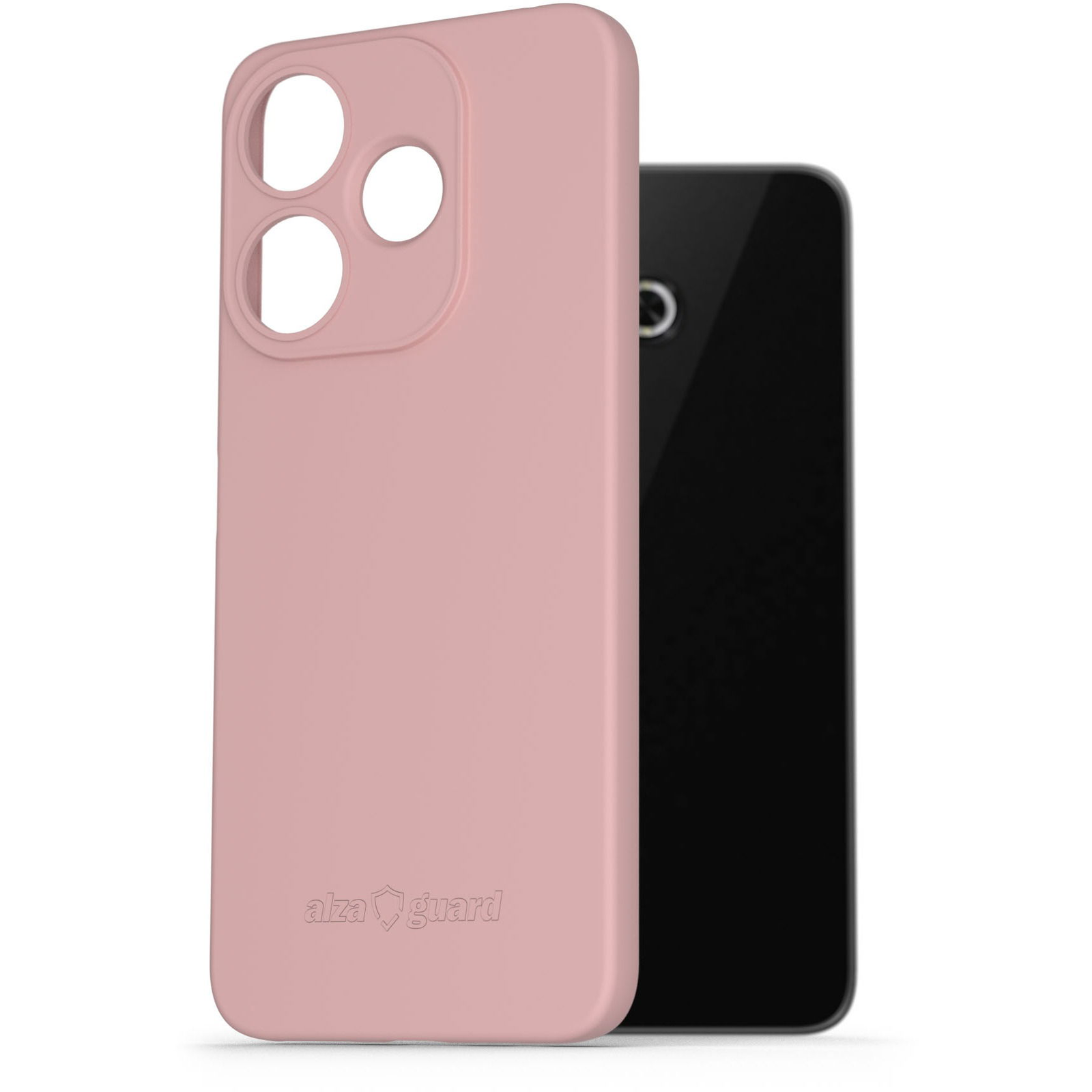 AlzaGuard Xiaomi Redmi 13 rózsaszín matt TPU tok (AGD-PCT425P)