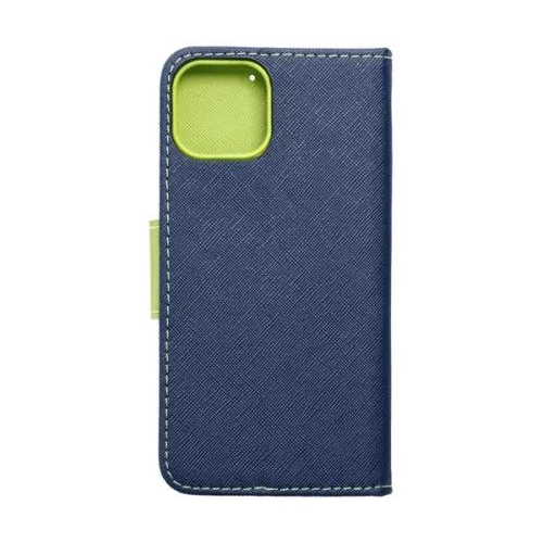 Fancy Apple iPhone 14 Pro Max fliptok kék-lime színű (67687) (fancy67687)
