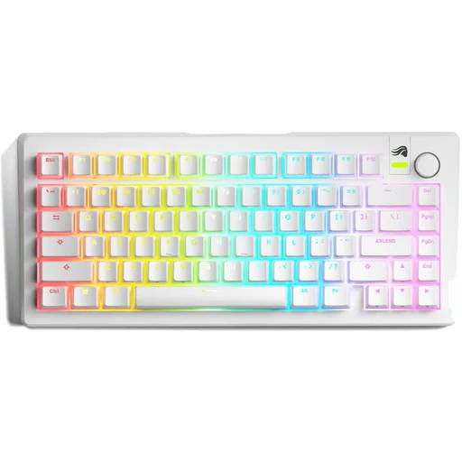 GLORIOUS GMMK 3 75% Prebuilt Wired White - US (GLO-KB-GMMK3-75-PB-FOX-W-WHT-US)
