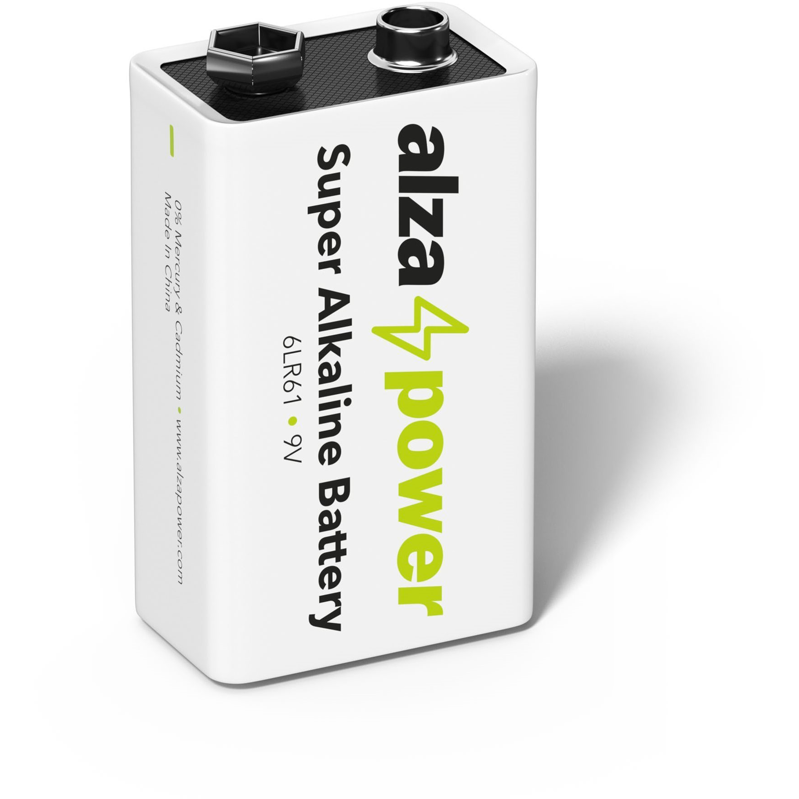 AlzaPower Super Alkaline 6LR61 (9V), 1db (APW-BC9V1BX)
