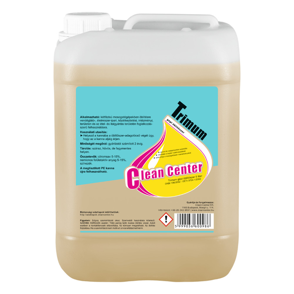 Clean Center Öblítőszer 5 liter gépi Trimum_