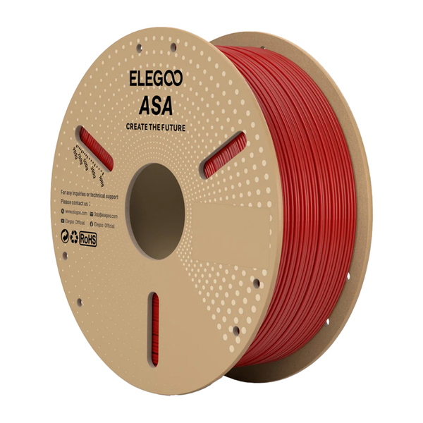 ELEGOO ASA Filament piros