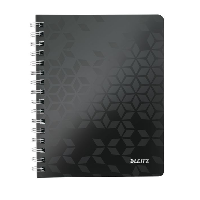 Leitz WOW jegyzettömb és jegyzetfüzet A4 80 lapok Fekete (46370095)