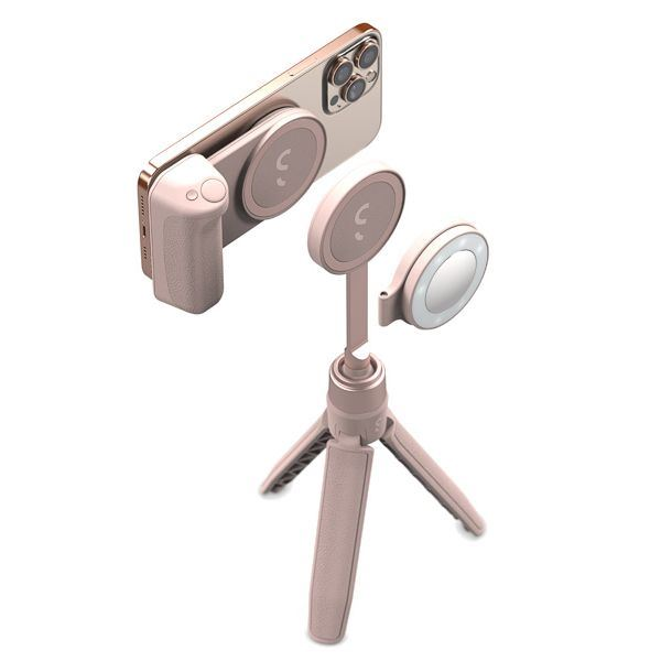 ShiftCam SnapGrip vlog készlet krétarózsaszín (SHIFTCAM667807) (SHIFTCAM667807)