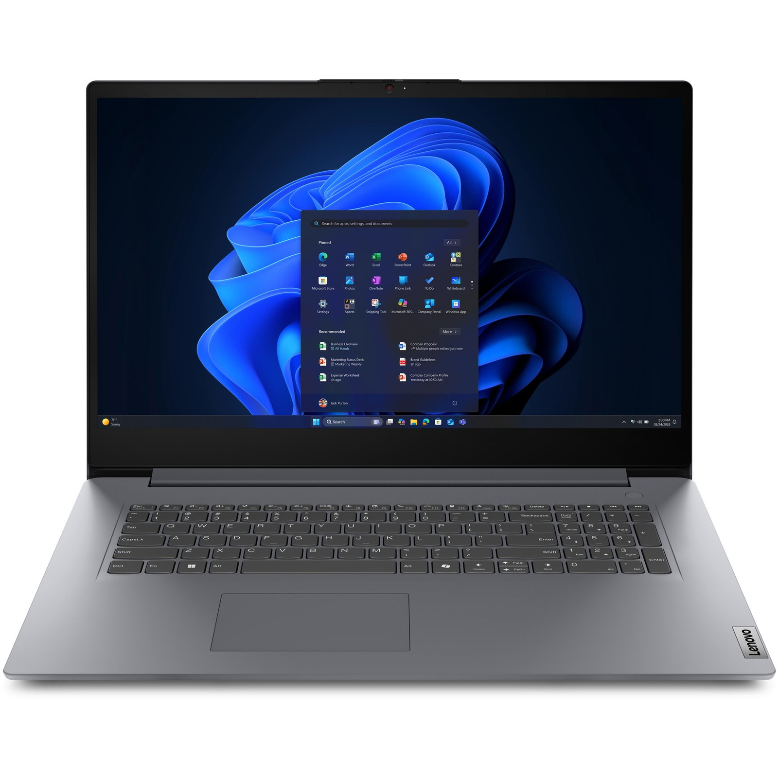 Лаптоп Lenovo V17 G7 IWC — 83VG003EPB