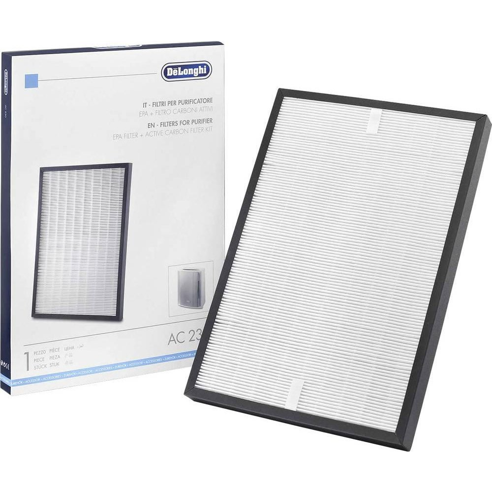 DeLonghi 5513710021 5513710021 EPA-/aktív szénszűrő Fekete (5513710021)