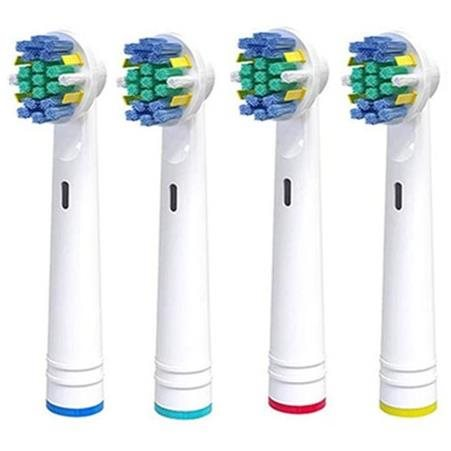 BMK, Oral-B fogkefefejek, 4 darab - kompatibilis az Oral-B EB25 Floss Action készülékkel (629)