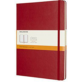 Moleskine Notesz Qp090F2 Kemény Skarlát Piros XL Vonalas (246988)