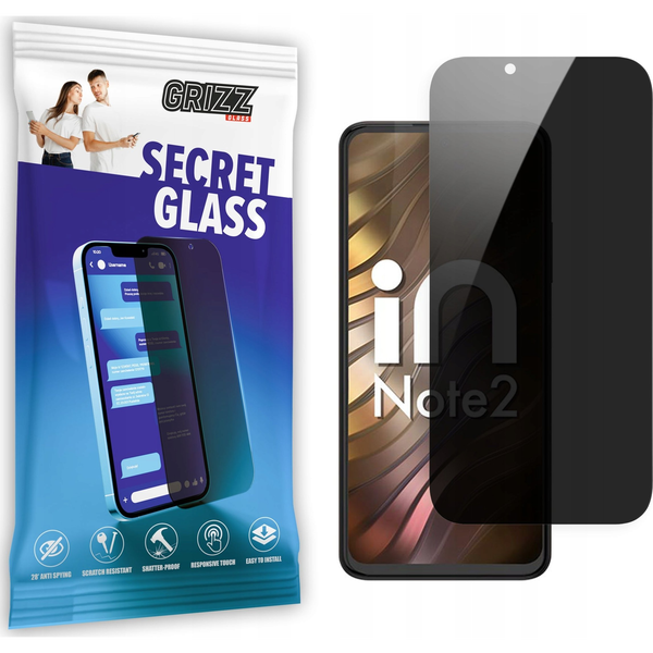  GrizzGlass Szkło prywatyzujące GrizzGlass SecretGlass do Micromax in Note 2