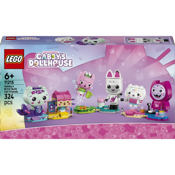 LEGO GABBYS DOLLHOUSE GABBY'S BRICK CAT FRIENDS 11215