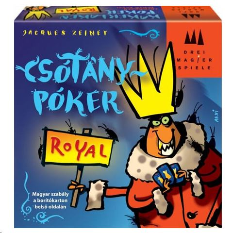 Asmodee Csótánypóker Royal kártyajáték (DRE29794) (Asmodee DRE29794)