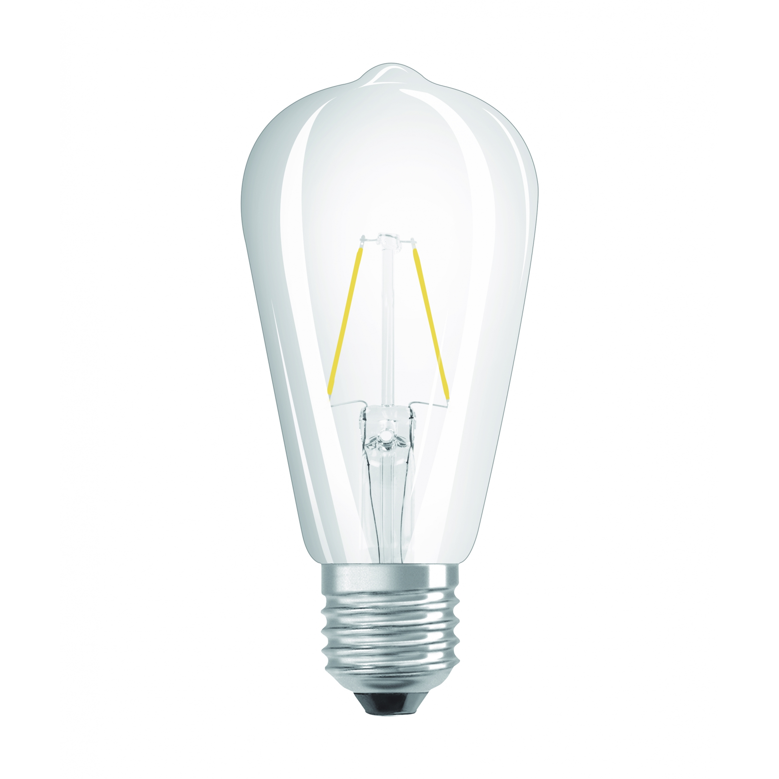 Osram 25 non-dim 2.8W E27 LED Star Edison Üveg - Meleg fehér (4052899962088)