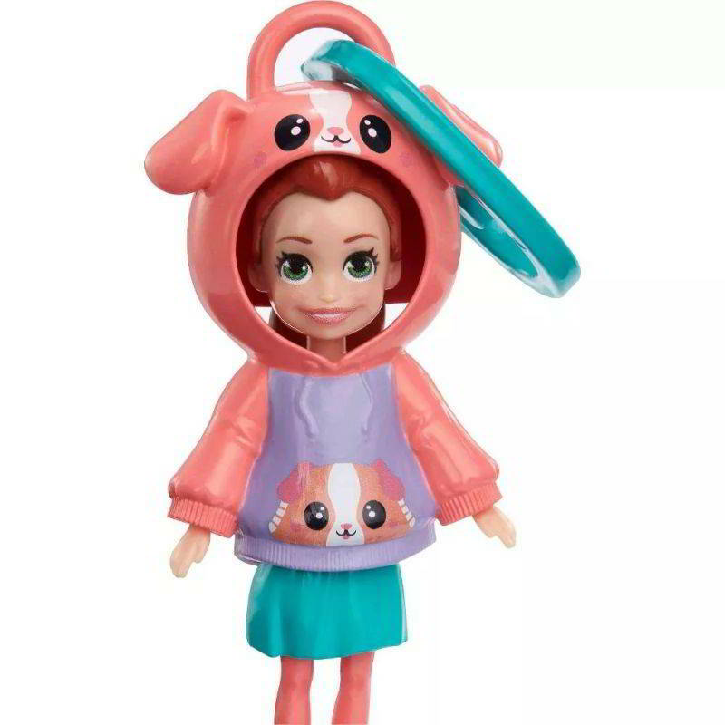 Mattel Polly Pocket Friend Clips - Kutyás medál (HKV98/HKW01)