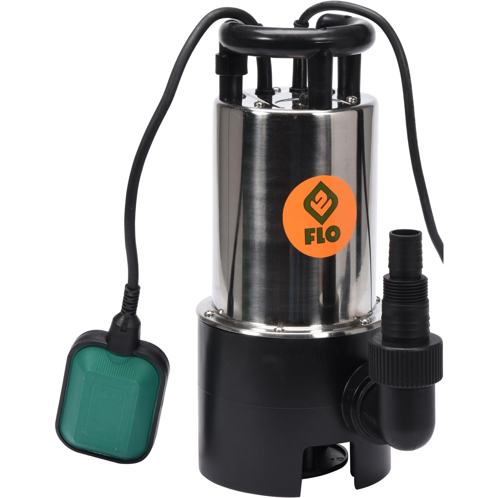 FLO 1100 W, 20000 l/h, 10 m, rozsdamentes acél búvárszivattyú (5906083029394)