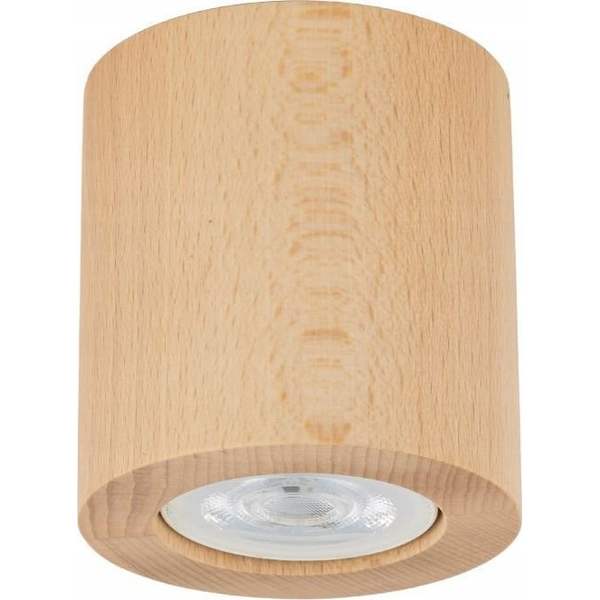 Lampa sufitowa TK Lighting LAMP CEILING EVE WOOD GU10 10W
