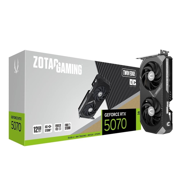 Zotac GeForce RTX 5070 12GB GDDR7 Twin Edge OC Videókártya