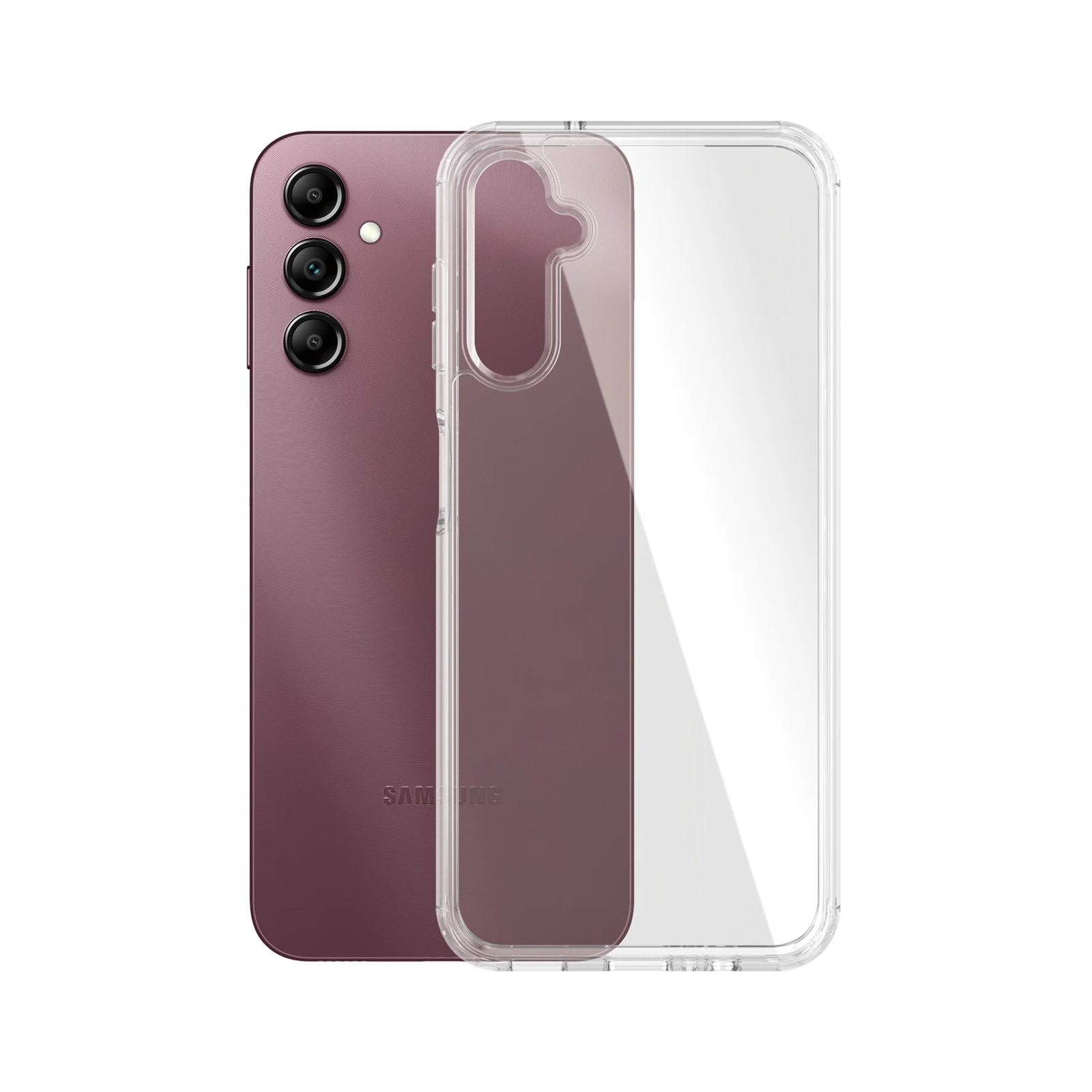 PanzerGlass HardCase Samsung Galaxy A14/A14 5G Tok - Átlátszó (0436)