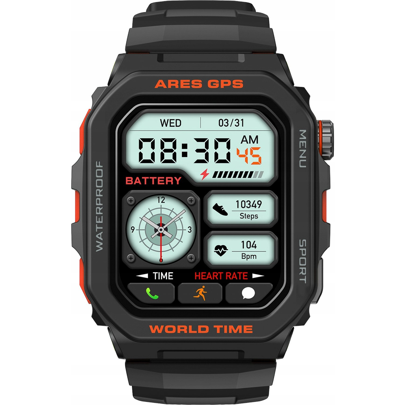 Zeblaze Ares GPS Okosóra 1.75