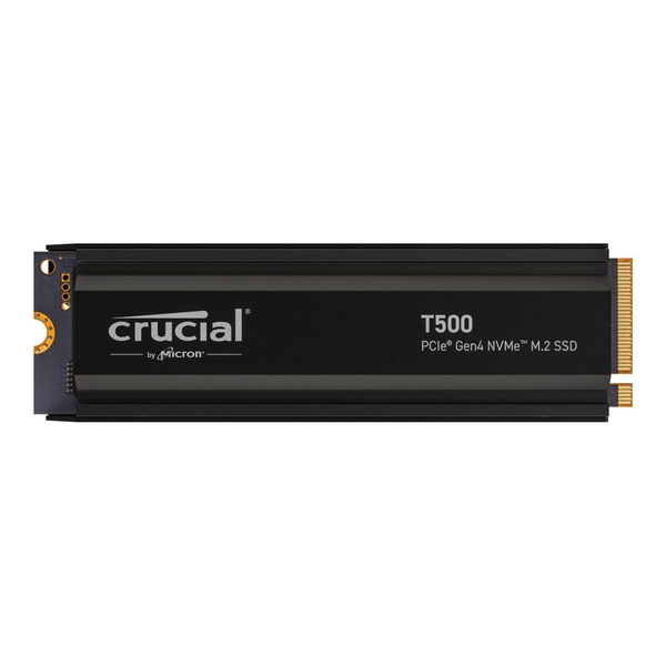 Crucial T500 2TB PCIe Gen4 NVMe M.2 SSD hűtőbordával
