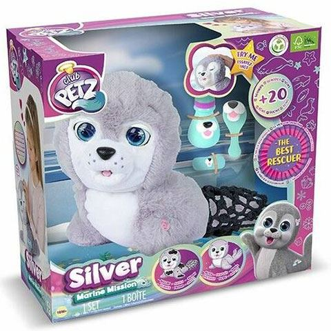 IMC Toys Silver interaktív plüss bébifóka (SIL93164)