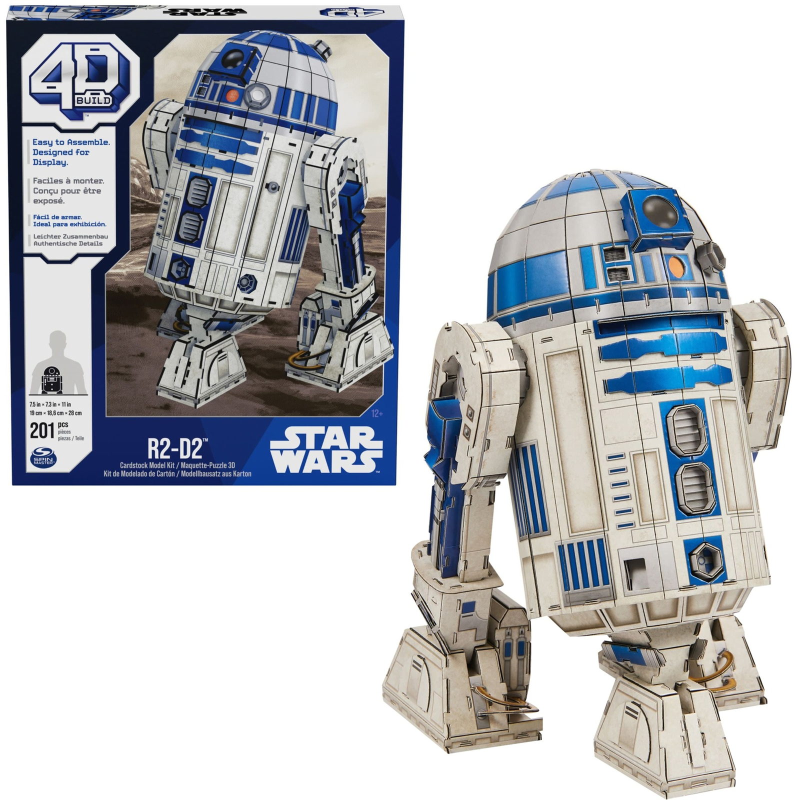 Spin Master 4D Build - Star Wars R2-D2 Modell (6069817)