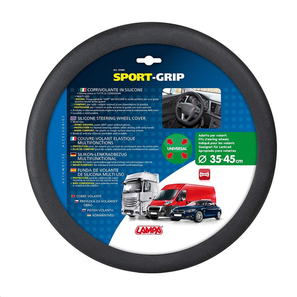 Lampa Sport-Grip kormányvédő fekete (32986)