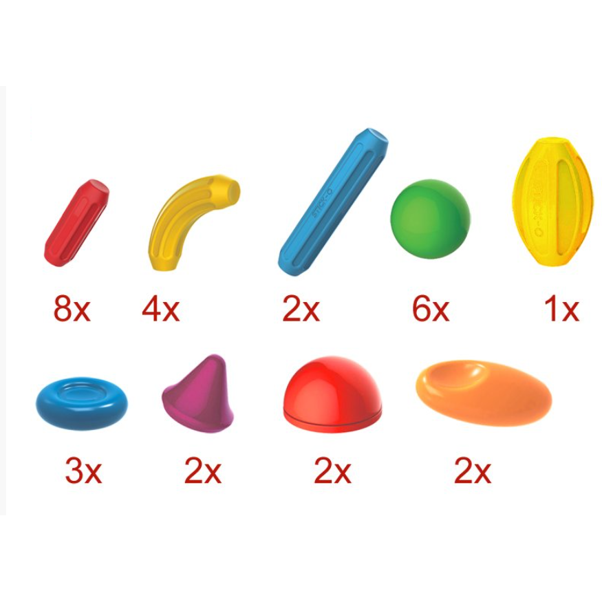 Magformers Stick-o Basic 30 darabos mágneses építő készlet (005-901003)