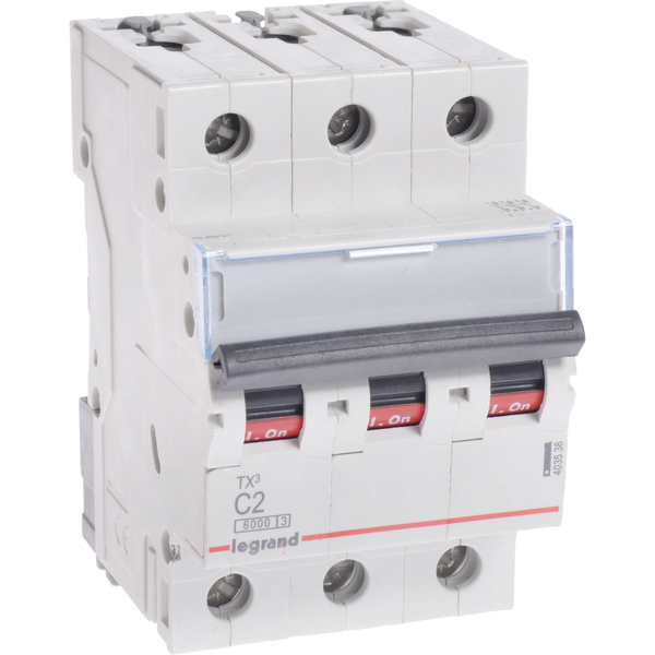 Legrand TX3 interruttore automatico Interruttore in miniatura Tipo C 3