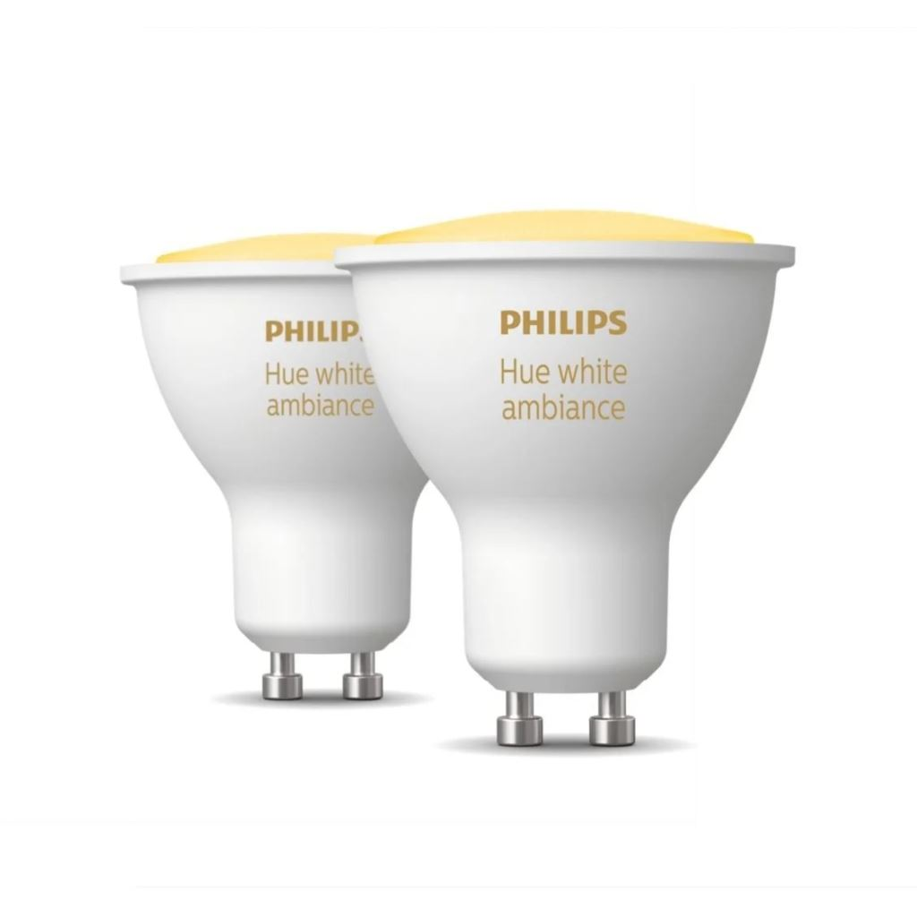Philips Hue LED fényforrás GU10 4.3W 2db/cs (929001953310) (929001953310)
