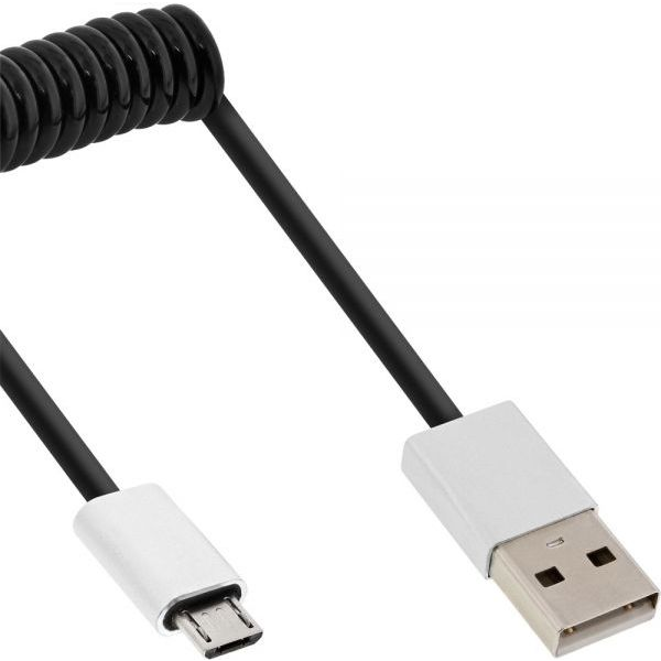 InLine 31730R cavo USB USB 2.0 Micro-USB B USB A