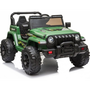 CH9956 Jeep 12 7504 Elektromos Kisautó - 2.4 GHz, Szülői Távirányítóval, EVA Kerekekkel, Zöld