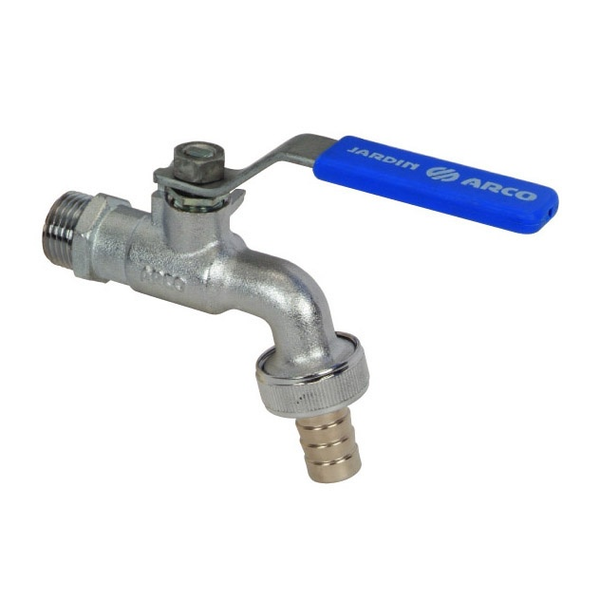 Grifo Curvo Manguera Jardin - Arco - 00413 - 1/2-3/4''..