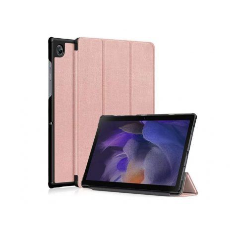 Haffner Samsung Galaxy Tab A8 10.5 X200/X205 védőtok Smart Case rozéarany (FN0294) (FN0294)
