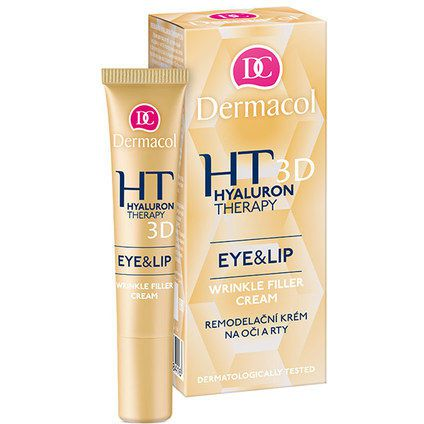 DERMACOL Hyaluron Therapy 3D Eye &amp; Lip Cream 15 ml (43207)