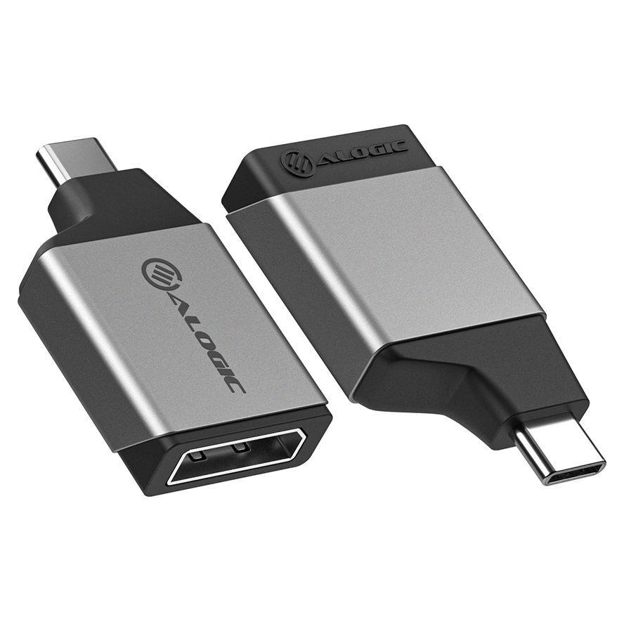 Alogic Adapter USB-C Ultra Mini -> DPort grau (ULCDPMN-SGR)
