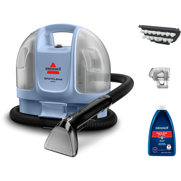 Bissell SpotClean Mini Corded Select tapijtreiniger Handheld Diep Zwart, Lichtblauw