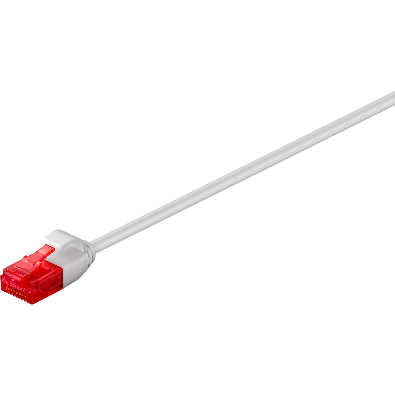 Goobay U/UTP CAT6 Slim Patch kábel 5m - Szürke (93754)