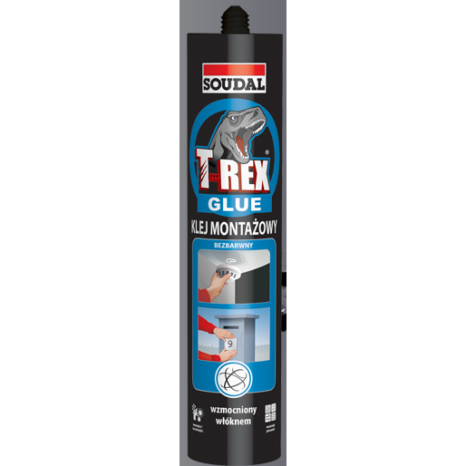 MONTAŽNO LEPILO PROZORNO 310G T-REX