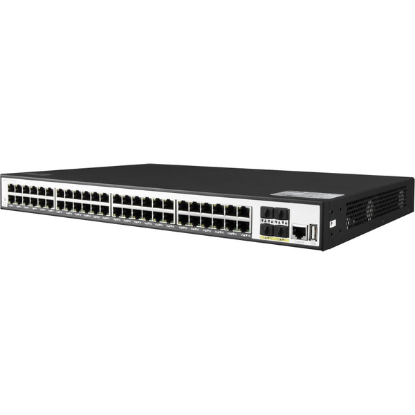 BCS BCS-SP48G-4SFP-M Kezelt PoE Switch 48 Port 1Gbps SFP Uplink 500W-val