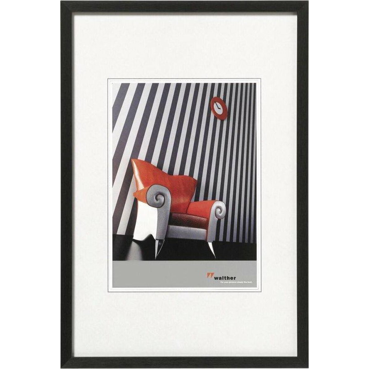 Walther AJ130B Chair 21,8x30,7 Képkeret - Fekete (AJ130B)