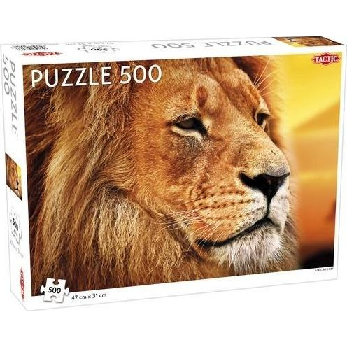 Tactic African Lion 500 pcs Puslespil 500 stk Dyr