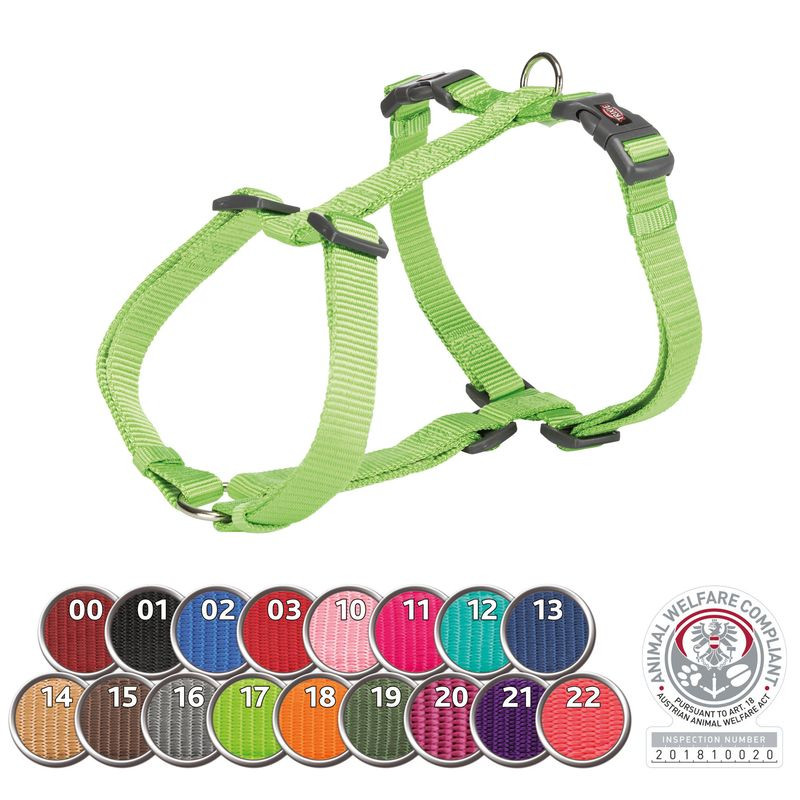 Trixie Hám Új Prémium H XL-XXL 85-130cm/38mm Fekete (LPHT-TRX1999601)