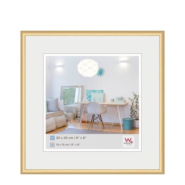 Walther KV220G New Lifestyle 21x21 Képkeret - Arany (KV220G)