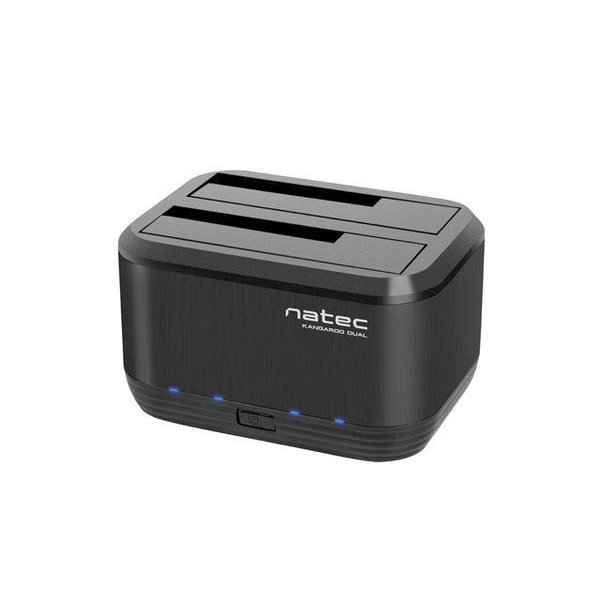 Natec Kangaroo Dual NSD-0955 HDD Dokkoló 2.5"/3.5" (USB 3.0 - SATA)