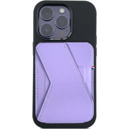 Decoded Szilikon Magsafe telefon kártyatartó / kitámasztó - Levendula (D24MSCS1DR)