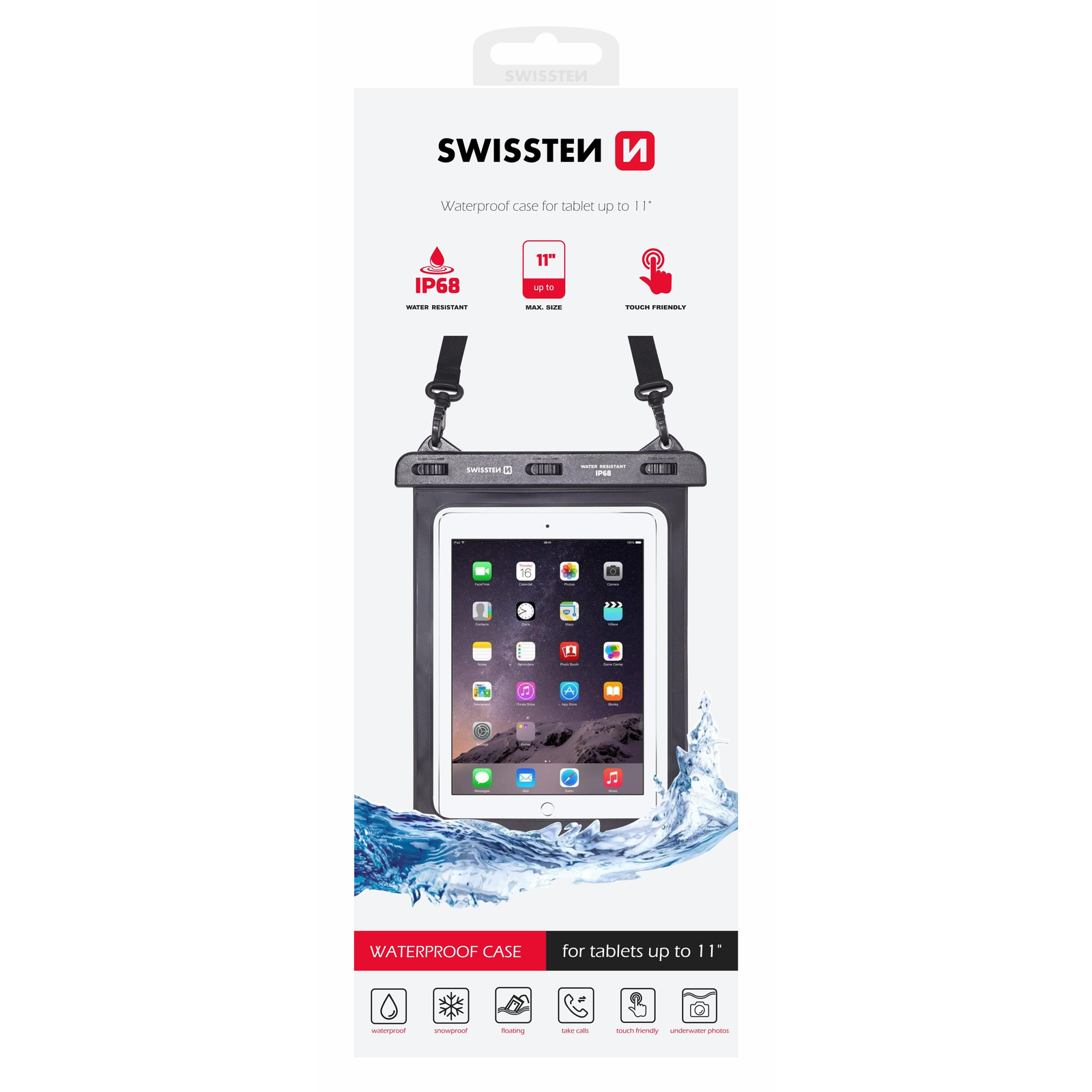 Swissten Waterproof 10.1
